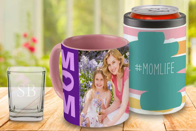 Create a custom mug for the holiday and give a personalized gift
