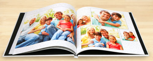 Customize each page of your book with a series of your most prized digital photos.