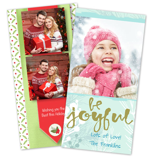 Send your 4x8 Christmas cards with Winkflash