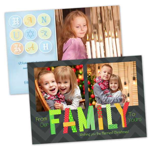 Create custom Photo cards with Winkflash Holiday Greeting Cards