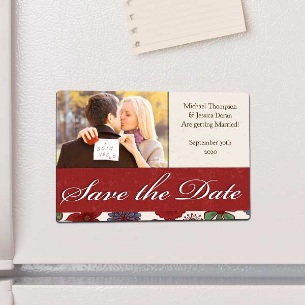 Turn your fridge into a gallery of memories with our custom printed 4x6 photo magnets.