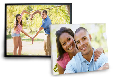 Beautiful photo prints on canvas to display in your home or office