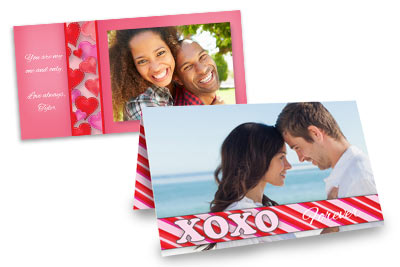 Photo Personalized Greeting cards availabe in various sizes and styles