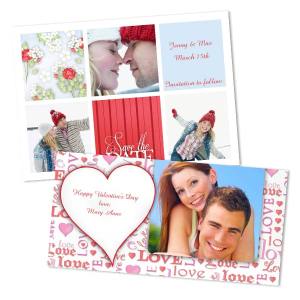 Design the perfect Valentine with your own photo to sweep you significant other off their feet.