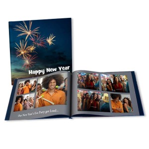Show off your New Years party photos in elegance with a personalize New Years album.