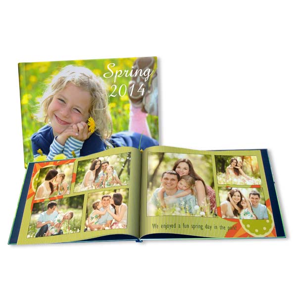 Customize a photo book specifically for your favorite spring memories.