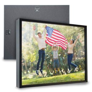 Accentuate any room decor with our custom printed framed canvas photos.