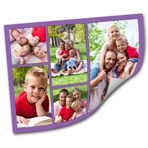 Decorate your wall in no time with a customized peel and stick collage of your favorite memories.