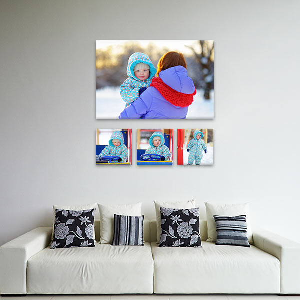 family collection cluster canvas