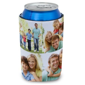 Embellish your own soda can sleeve or coozie in style using your favorite photos.