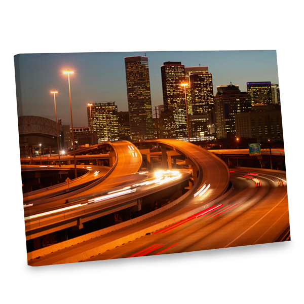 Dress up any wall in your home with our stunning Houston canvas print.
