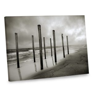 Add the beauty of the seaside to your decor with our beach themed canvas decor print.