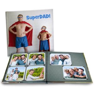 Create a coffee table book for your home with a large 12x12 lay flat photo book from Winkflash