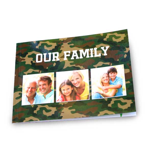 Create a small 4x6 softcover photo book for sharing your photos