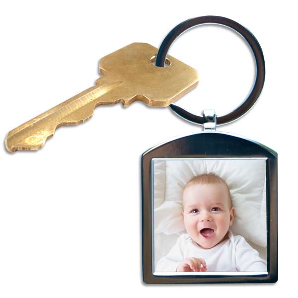 Create an adorable key chain using your favorite photo