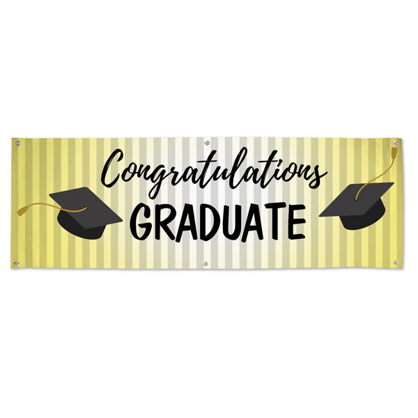 Order a banner for your graduate today and plan a party