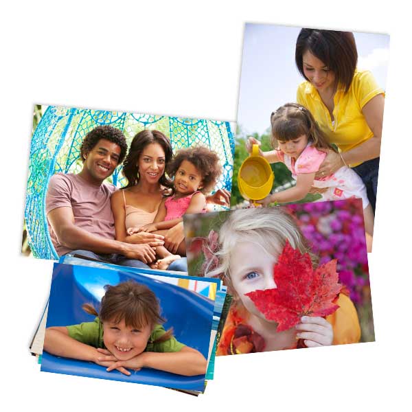 Print your pictures on real silver halide matte photo paper